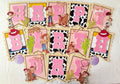 Cowgirl Happy Birthday Banner